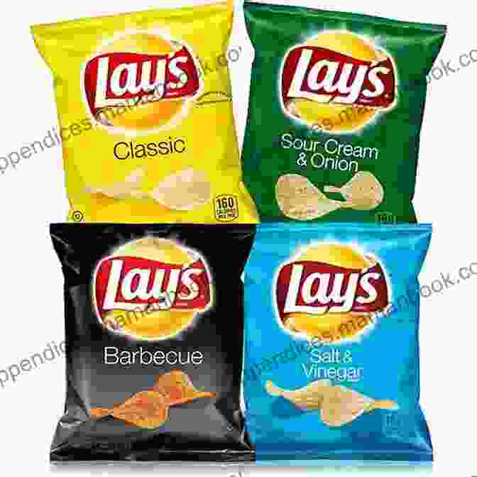 A Bag Of Potato Chips With Different Flavors Missions To The Munchie Recipes: All Great Snacks To Munch Your Time Away