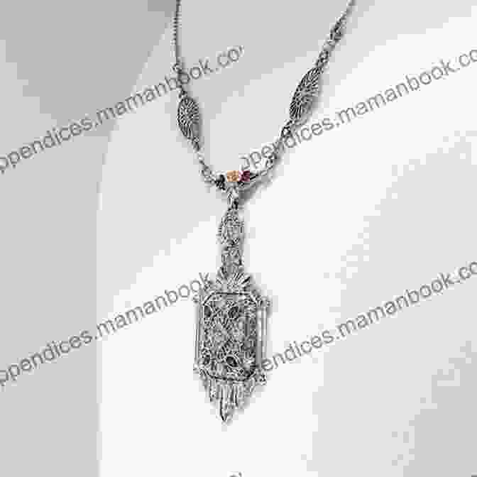 A Delicate Necklace With Intricately Woven Filigree, Adorned With A Shimmering Sapphire Pendant, Rests On A Bed Of Soft Velvet. Blonde With Fingers: Poems Of Love And Joy With Art Photography Of Original Necklaces