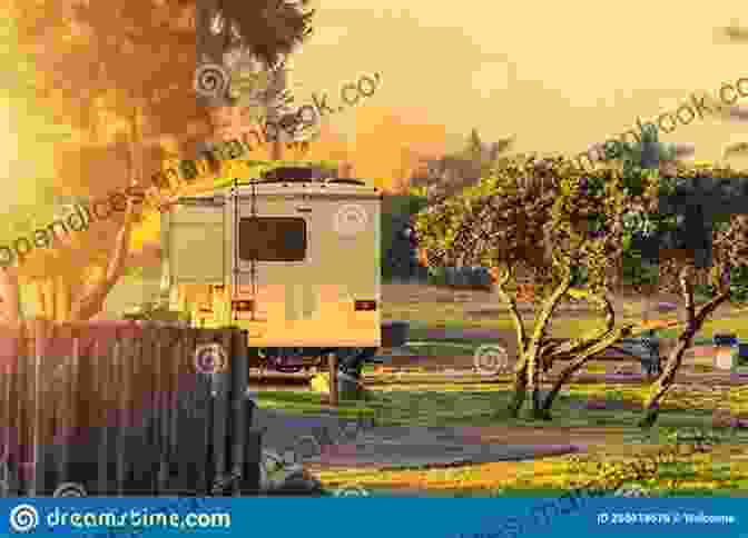 A Motorhome Parked In A Scenic Campsite, With A Person Looking Out The Window. Cooked Goose: A Motorhome Murder Mystery (Motorhome Murder Mysteries 1)