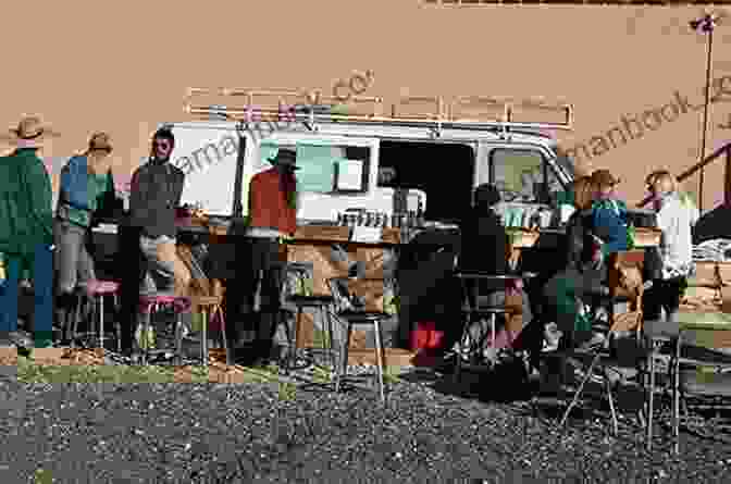 A Photo Of A Group Of People Eating Chili At The Terlingua Brain Bake Archaeology Tales: Terlingua Brain Bake
