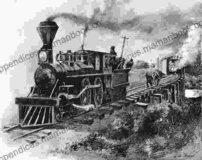A Train Engine Steaming Through A Southern Landscape During The Great Locomotive Chase Strange And Obscure Stories Of The Civil War