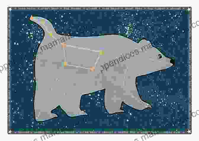 Bree Lewandowski's Artwork Depicting The Constellation Of Ursa Major, Also Known As The Great Bear, With Its Distinctive Dipper Shape. Constellations Bree M Lewandowski