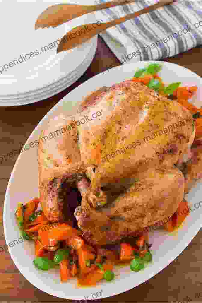Crisp Skinned Roasted Chicken Cooked In A Pressure Cooker Simple Healthy Instant Pot Cookbook: 2250 Crock Pot Instant Pot And Pressure Cooker Recipes