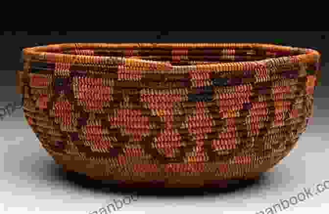 Intricately Woven Native American Basket With Geometric Patterns The Crafts Of Florida S First People
