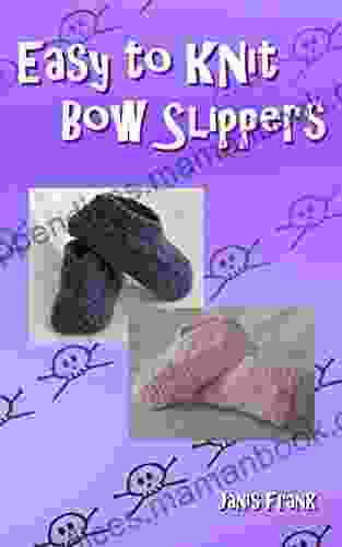 Easy To Knit Bow Slippers